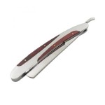 Barber razor for haircut / shaving, metallic handle, model BM04